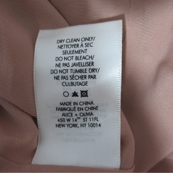 Alice + Olivia The Alexis Velvet Mini Dress Size 2 Rust | Pink - Picture 9 of 16